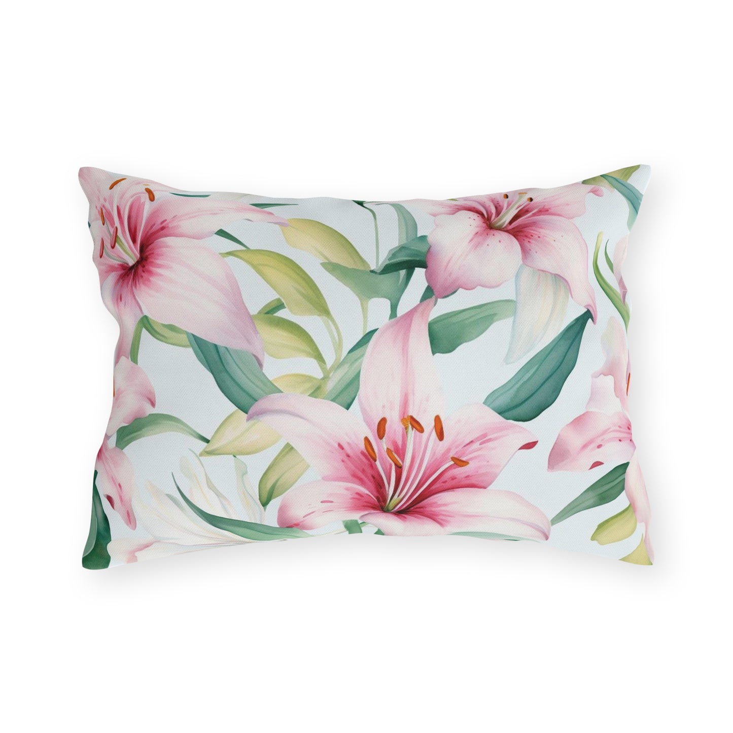 Floral Bliss Outdoor Pillow
