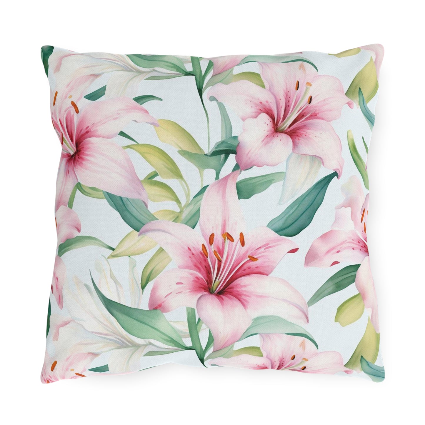 Floral Bliss Outdoor Pillow