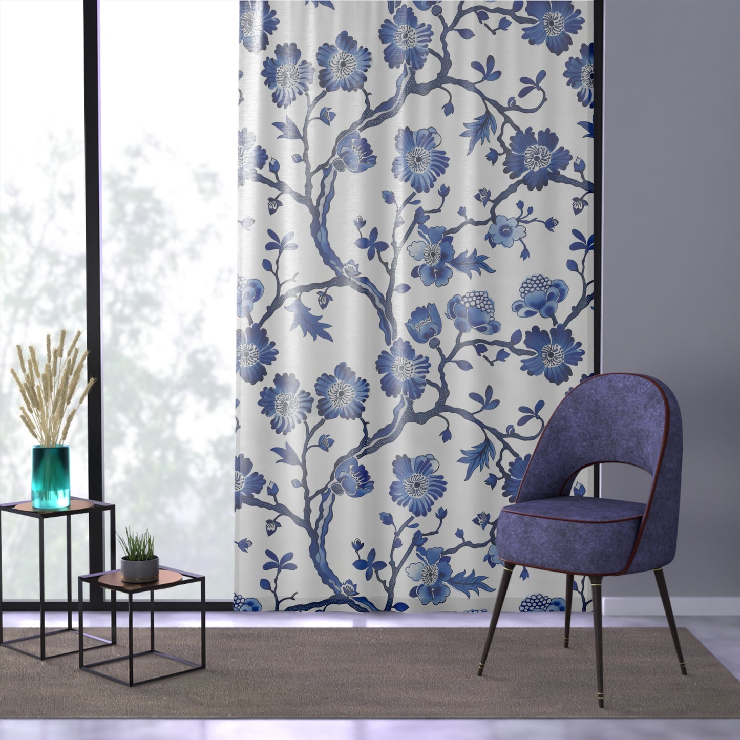 Elegant Asian Inspired Curtains