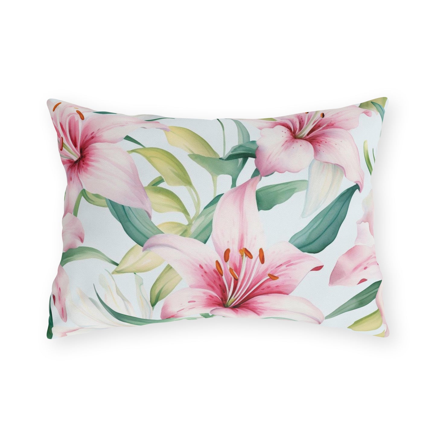 Floral Bliss Outdoor Pillow